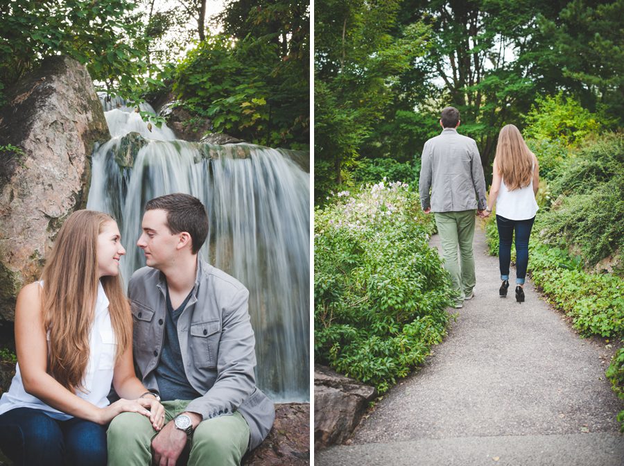wedding proposal at the chicago botanic gardens - elite photo