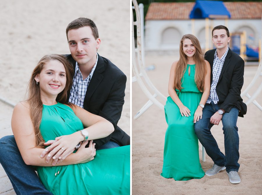 engagement session on the pier - elite photo