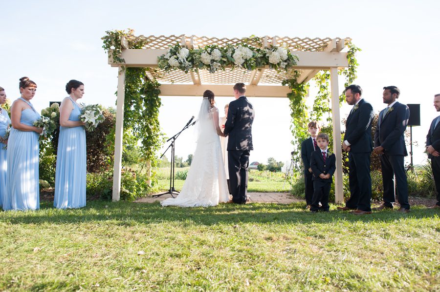 wedding ceremony {heritage prairie photographer}