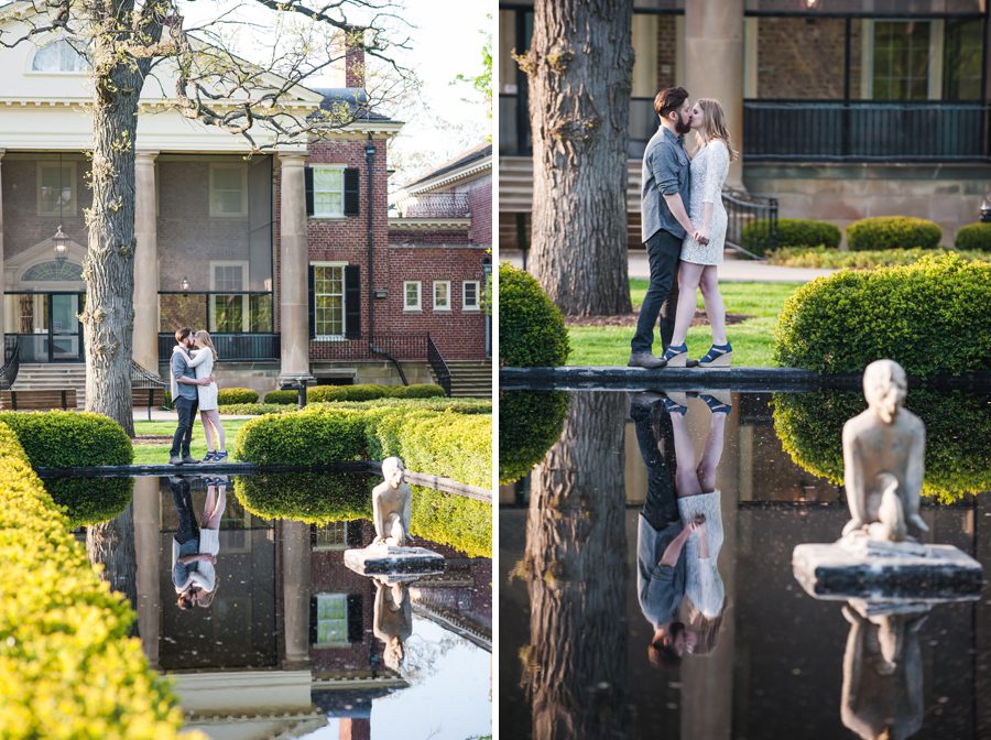 Cantigny engagement session in the spring