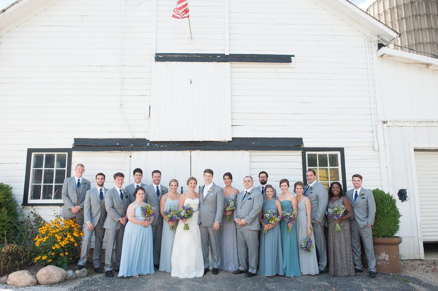 Blue and gray Wedding {Heritage Prairie Farm Photographer}
