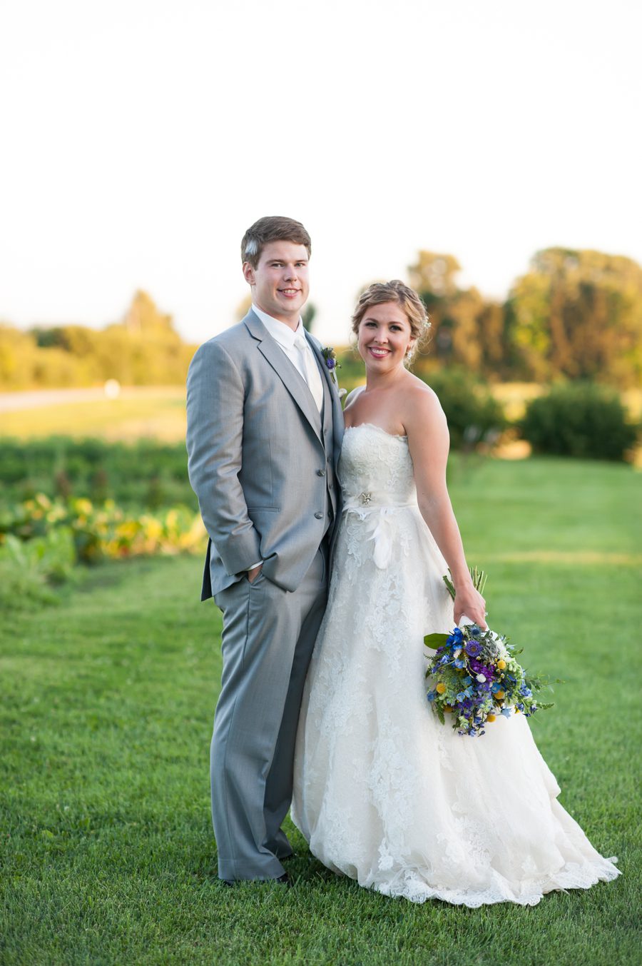 groom and bride portrait {Heritage Prairie Farm Photographer}