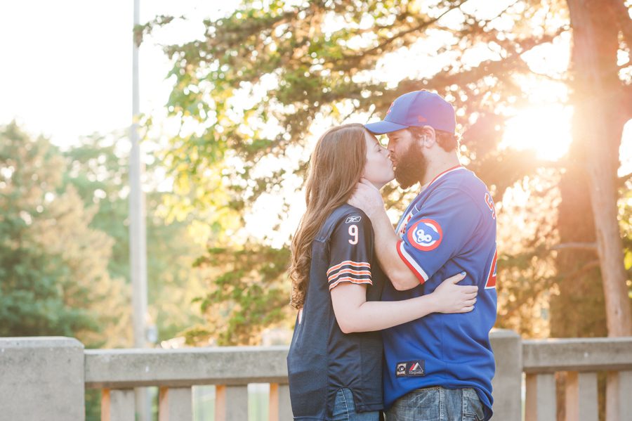 Chicago Bears fan engagement photography