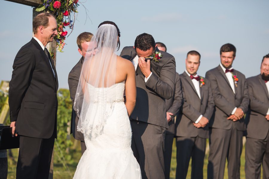 groom cries at Acquaviva Winery wedding – Elite Photo