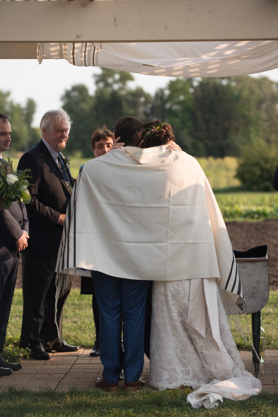 wedding ceremony – heritage Prairie farm