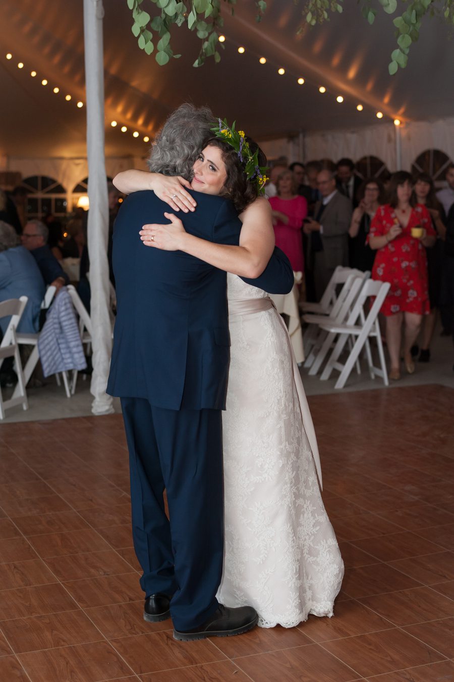 father and daughter dance - heritage prairie farm wedding