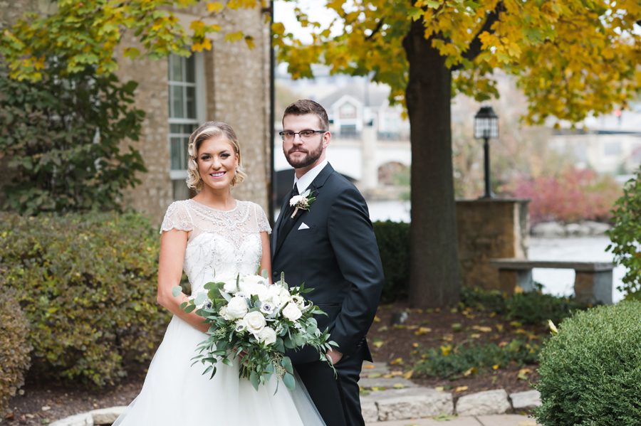 bride and groom at the herrington – Elite Photo